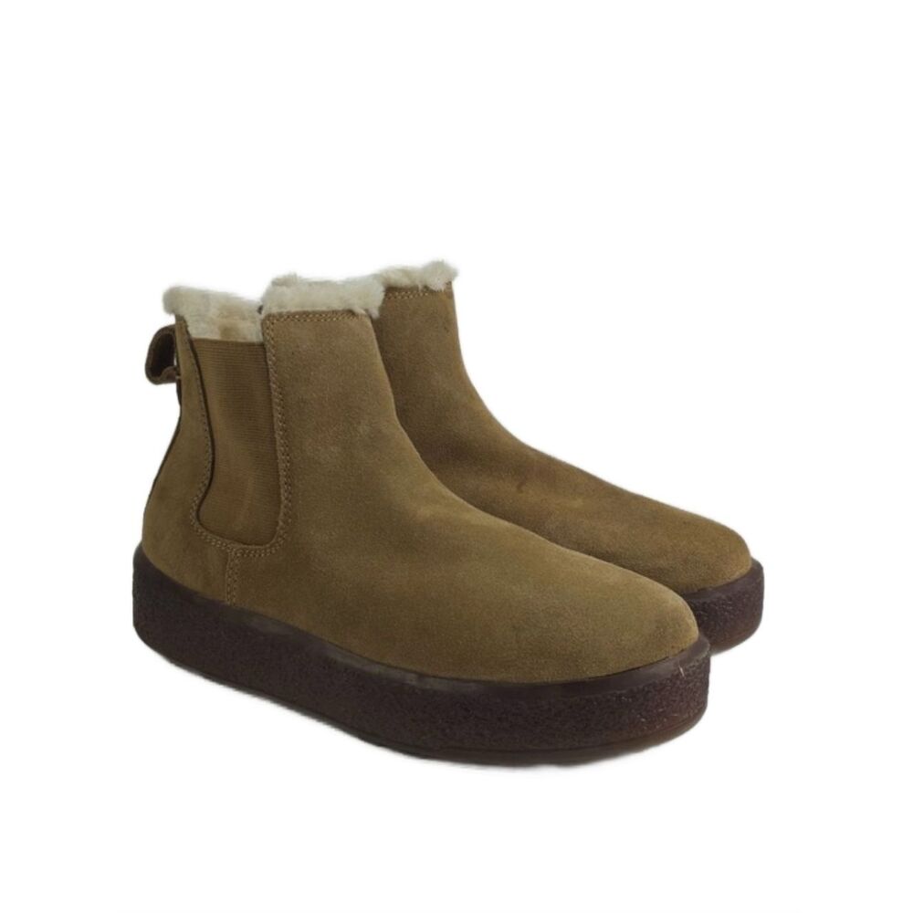 Madewell The Toasty Suede Leather Women's Booties Size 9
